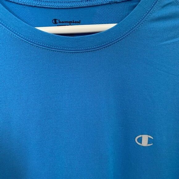 Blue Champion Athletic Tee Medium - Picture 2 of 4